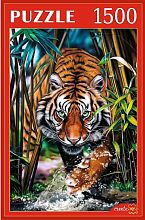 Пазл Рыжий Кот 1500 деталей: Большой тигр