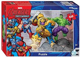 Пазл Step puzzle 60 деталей: MECH STRIKE (Marvel)