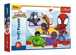 Пазл Trefl 30 деталей: Отважный Человек-паук