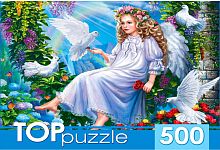 Пазл TOP Puzzle 500 деталей: Ангелок в саду