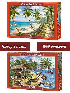 Набор Castorland 1000 деталей: Пальмы, 2 шт