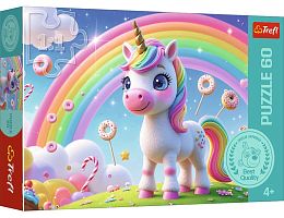 Пазл Trefl 60 деталей: Конфетный мир