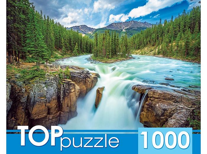 Пазл TOP Puzzle 1000 деталей: Канада. Национальный парк Джаспер