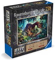 Пазл Ravensburger 759 деталей: Пещера дракона (пазл-квест)