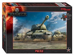 Пазл Step puzzle 60 деталей: World of Tanks