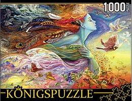 Пазл Konigspuzzle 1000 деталей: Жозефина Уолл. Дух полета
