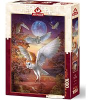 Пазл Art Puzzle 1000 деталей: Лунные совы