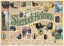Пазл Cobble Hill 1000 деталей: Всё о Шерлоке Холмсе
