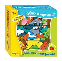 Кубики для малышей Step Puzzle: Любимые мультфильмы-1