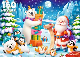 Пазл Рыжий Кот 160 деталей: Праздничная суета