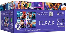 Пазл Trefl 6000 деталей: Персонажи мультфильмов Pixar