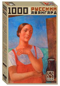Пазл Step puzzle 1000 деталей: Девушка в сарафане