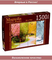 Пазл Magnolia 1500 деталей: Дерево четыре сезона