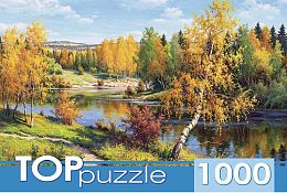 Пазл TOP Puzzle 1000 деталей: И. Прищепа. Золотая осень