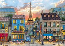 Пазл Clementoni 1000 деталей: Улицы Парижа