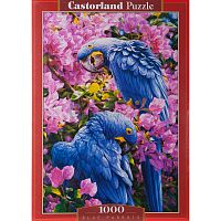 Пазл 1000 деталей Castorland: Голубые попугаи