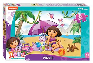 Пазл Step puzzle 24 Maxi деталей: Даша-путешественница (Никелодеон)