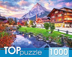 Пазл TOP Puzzle 1000 деталей: Город в Швейцарии