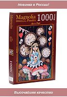 Пазл Magnolia 1000 деталей: Время Алисы