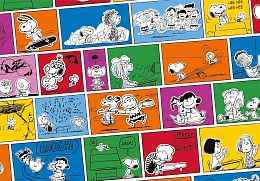 Пазл Clementoni 1000 деталей: PEANUTS, коллаж