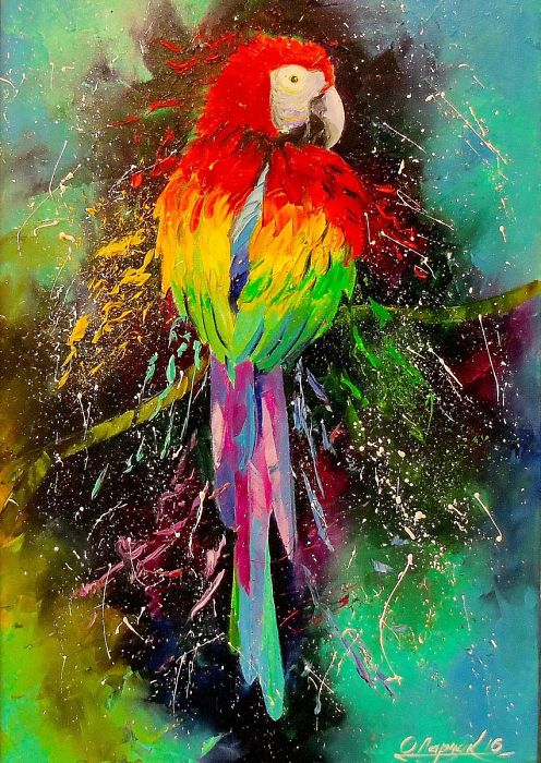 Пазл Enjoy 1000 деталей: Красочный попугай