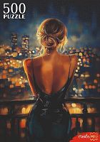 Пазл Рыжий Кот 500 деталей: Огни ночного города