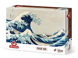 Пазл Art Puzzle 1000 деталей: Большая волна у берегов Канагавы (Кацусики Хокусай)