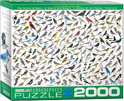 Пазл Eurographics 2000 деталей: Мир птиц