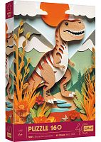 Пазл Trefl 160 деталей: 40 лет Trefl - Динозавр