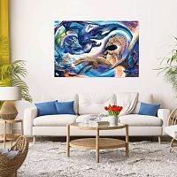 Пазл Ravensburger 5000 деталей: Дракон. День и ночь