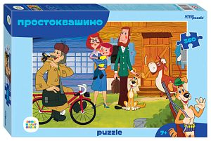 Пазл Step puzzle 360 деталей: Простоквашино