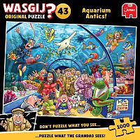 Пазл Jumbo 1000 деталей: Wasgij. В аквариуме (Original 43)
