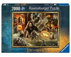 Пазл Ravensburger 2000 деталей: Властелин Колец. Две крепости