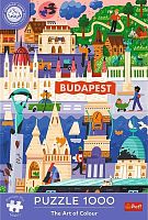Пазл Trefl 1000 деталей: Искусство цвета. Будапешт, Венгрия, Чемпионат Европы