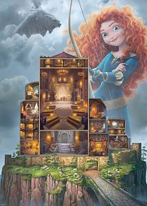 Пазл Ravensburger 1000 деталей: Disney. Дворец Мериды