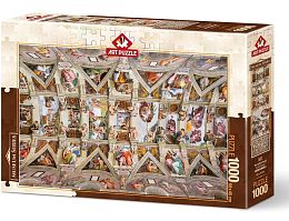 Пазл Art Puzzle 1000 деталей: Сикстинская капелла (Микеланджело)