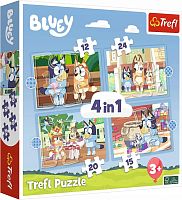 Пазл Trefl 12#15#20#24 деталей: Блуи и ее мир