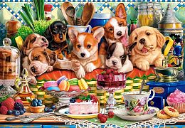 Пазл Castorland 1000 деталей: Десерт для щенков