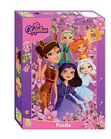 Пазл Step puzzle 35 деталей: Царевны. Таинственная гостья