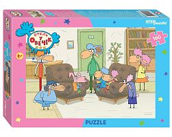 Пазл Step puzzle 160 деталей: Отель у Овечек