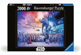 Пазл Ravensburger 2000 деталей: Star Wars. Вселенная Звёздных Войн