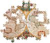 Пазл Clementoni 1000 деталей: Старинная карта