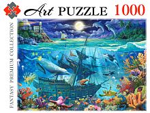 Пазл Artpuzzle 1000 деталей: Ночь в океане
