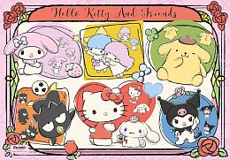 Пазл Clementoni 1000 деталей: Hello Kitty 2