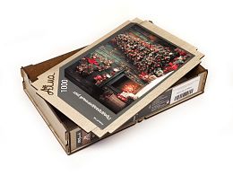 Пазл Алма деревянный 1000 деталей. Новый год. Предпраздничный уют