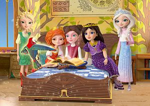 Пазл Step puzzle 160 деталей: Царевны. Таинственная гостья