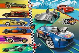 Пазл Maxi Trefl 24 деталей: Быстрые машинки Hot Wheels