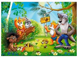 Пазл Castorland 260 деталей: Чьи в лесу шишки?