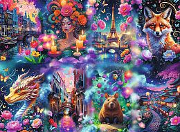 Пазл Trefl 8000 деталей: Красочный мир