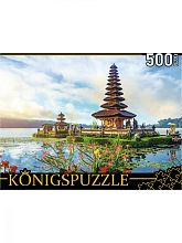Пазл Konigspuzzle 500 деталей: Индонезия. Храм Пура Улун Дану